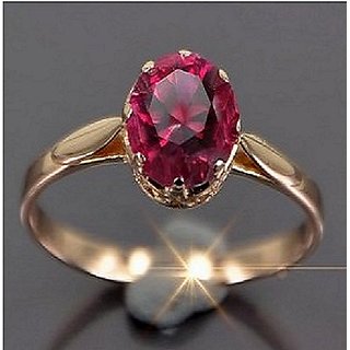 Red Ruby Ring Natural  unheated stone ring 4.25 ratti manik ring Jaipur Gemstone