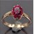 Red Ruby Ring Natural  unheated stone ring 4.25 ratti manik ring Jaipur Gemstone