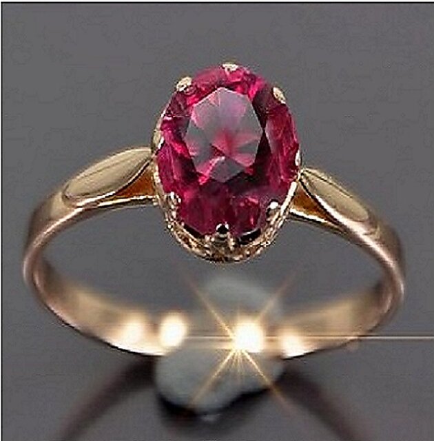 Heart Shape Ruby Ring | Ornate Jewels