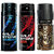 1 Axe And 2 Wild Stone Deo Deodorants Body Spray For Men - Combo Pack OF 3 Pcs