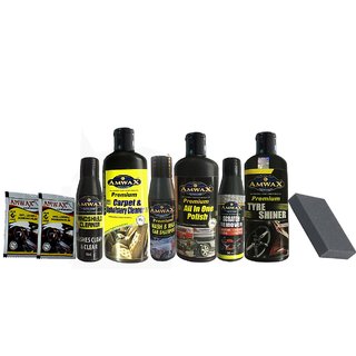Buy Amwax Car and Bike Care Kit-Tyre Shiner, All in one ...