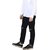Xee Men Mid Rise Slim Fit Solid Black Jeans
