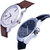 The Shopoholic  Combo Latest Fashionable Blue And Black Mahadev Dial Analog Watch For Boys -Combo Watch Low Price