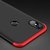 Redmi Y2 Front Back Case Cover Original Full Body 3 in 1 Slim Fit Complete 3D 360 Degree Protection  Black Red
