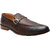 HOVERMONK BROWN LEATHER SLIP-ON ROMIO WITH BUCKLE