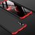 VIVO V11 Front Back Case Cover Original Full Body 3 in 1 Slim Fit Complete 3D 360 Degree Protection  Black Red