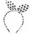 MRUVA Hair Accessories Cute Rabbit Ears Hair Band for Baby Girls - Hair Band For Girls (Black an White)