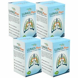 Nature Sure Lungs Pure Capsules for Men  Women  4 Packs (4 x60 Capsules)