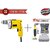 Shopper52 10mm Powerful Electric Drill Machine With 41 Pcs Tool Kit Screwdriver Set - DRL41PC