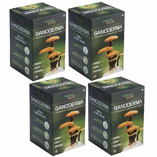                       Nature Sure Ganoderma Capsules for Men  Women  4 Pack (4 x 60 Capsules)                                              