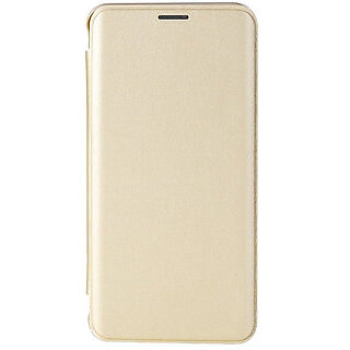                       Lenovo Vibe K4 Note Frosted PU Leather Flip Cover golden                                              