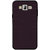Cellmate Exclusive Soft Matte Fabric TPU Protection Designer Mobile Back Case Cover For Samsung Galaxy J7 Nxt - Wine