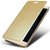 Flip Cover for VIVO Y66  (Gold, Artificial Leather)