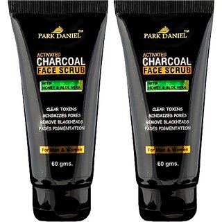 Park Daniel Deep Cleansing Combo pack of 2 tubes of 60 gms(120 gms) Scrub