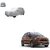 Auto Addict Silver Matty Body Cover with Buckle Belt For Ford Freestyle