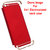Imperium Luxury 3in1 Electroplated Hard PC Back (Matte Finish)  Cover for Samsung Galaxy J2 2018 Edition (Red)