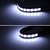 DELHITRADERSS 20W LED COB Car DRL 12V Driving Daytime Running Lamp Waterproof Fog Light