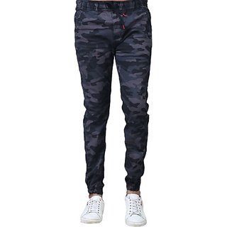 Xee Multicolor Slim Fit Trousers For Men