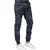 Xee Multicolor Slim Fit Trousers For Men