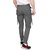 Xee Grey Regular Fit Cargo/Trousers For Men