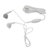 Earphone  (D1 White) Headphone  Universal of Smartphone