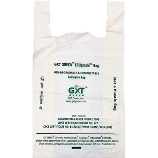 Bio Degradable  Compostable Eco Grade Lexington Carry Bags