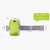 Tech Gear Arm Band Bag Indoor Outdoor Sports Running Jogging Arm Band Bag Pack Pouch Mobile Phone Case Cover, Green