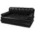 Skyshop - Original Classy Pvc 3 Seater Inflatable Sofa (Color - Black)