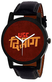 Dial-20 Graphics Fashion Mens Analog Watch by Wake Wood