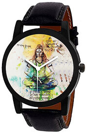 Dial-23 Graphics Fashion Mens Analog Watch by Wake Wood
