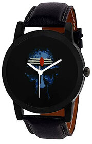 Dial-24 Graphics Fashion Mens Analog Watch by Wake Wood