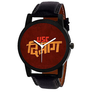                       Dial-20 Graphics Fashion Mens Analog Watch by Wake Wood                                              