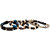 Dare by Voylla Blue White Black Beads, Leather and Braided Bracelet Set of 4