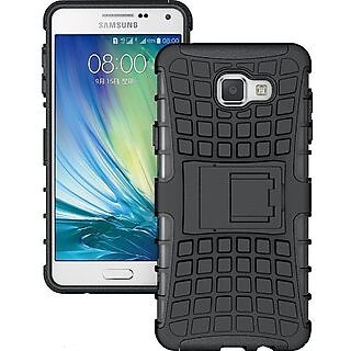                       Hybrid Armor Dual Shield Defender Case with Kick Stand for Samsung Galaxy J7 Prime                                              
