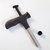 Right Products Stainless Steel Young Water Punch Tap Drill Straw Hole Open Coconut Tool Opener (Black)