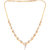 Voylla Two Tone Plated Necklace Set