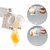 TAGORE Handheld Egg Cracker with Separator for Both Raw Or Boiled Eggs
