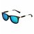 Ivonne Uv400 Blue Mirrored Wayfarer Sunglasses For Men Women 