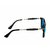 Ivonne Uv400 Blue Mirrored Wayfarer Sunglasses For Men Women 
