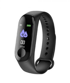 M3 Smart Waterproof Bluetooth Fitness Band compatible with iOS / Android