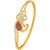 Voylla Elegant 9 to 5 Yellow Gold Plated Bracelet