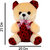 Planet of Toys Teddy Bear Soft Toy for kids  Gift for Valentine/ Birthday/ Anniversary for Your Love Once ( 10 In)