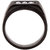 Dare by Voylla Black Rhodium Plated Standout Ring