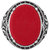 Dare by Voylla Milestone Red Stone Ring
