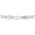 Voylla Linking Laureate Rolo Link Silver Plated Chain