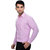 Riag Men's Pink Formal Shirts