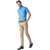 Riag Men's Blue Formal Shirts