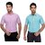 Riag Men's Multicolor Formal Shirts