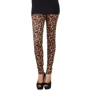 stretchable Tiger Print Jeggings or Leggings (waist 28 to 34)