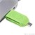 Oxza USB 2.0 + Micro OTG TF T-flash for Cell Phone PC Card Reader  (Green)